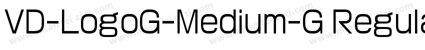 VD-LogoG-Medium-G Regular字体转换